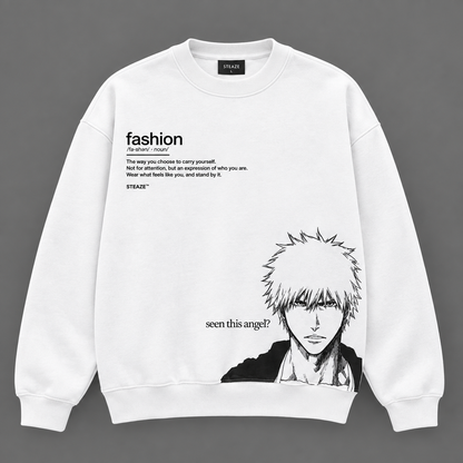 Steaze — “Seen This Angel?” Oversized Sweatshirt